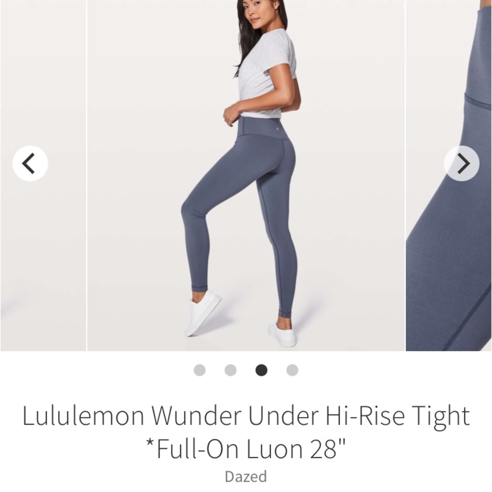 Lululemon Wunder Under HR Full-on Luon 28” Legging